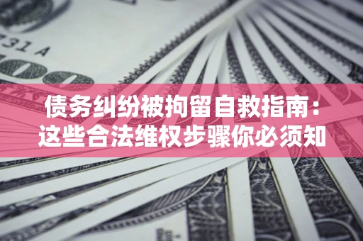 济南债务纠纷被拘留自救指南：这些合法维权步骤你必须知道！