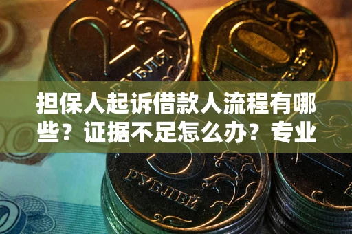 济南担保人起诉借款人流程有哪些？证据不足怎么办？专业律师解答