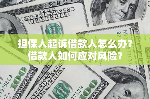 济南担保人起诉借款人怎么办？借款人如何应对风险？