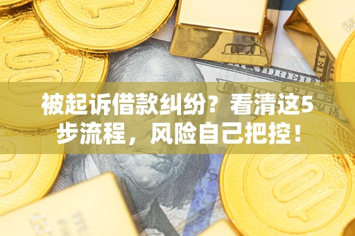 济南被起诉借款纠纷？看清这5步流程，风险自己把控！